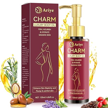 Body Firming Oil Glow-Remedy body oil for women,Body Oil After Shower Tightening&Hydrating Treatment for Arms,Legs,Stomach&Body,Natural Firming Oil for Dry Skin,Non-Greasy Body Serum-(4.06 Oz)