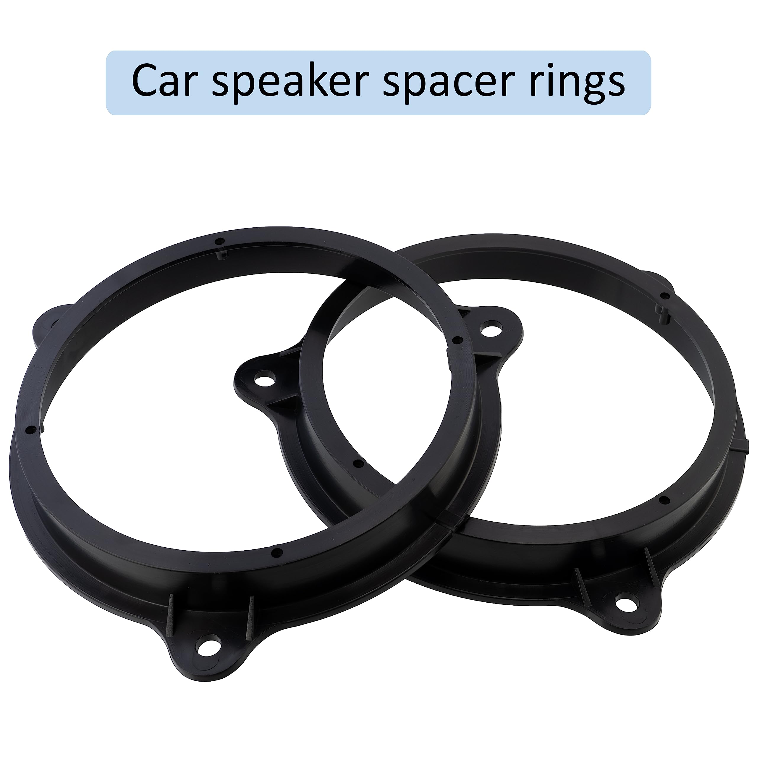 AERZETIX - C41284 - Lot de 2 Adaptateurs/Supports pour Haut-parleurs de Voiture 100 mm - côté de Montage portières Avant - Compatible avec Renault Master II