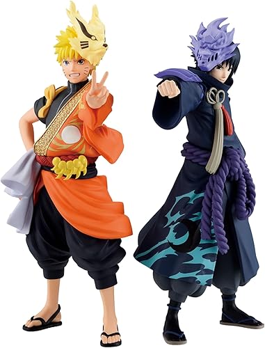 Miniatura 8 de Banpresto - Naruto Shippuden - Uchiha Sasuke (disfraz de animación del 20 aniversario), figura de Bandai Spirits