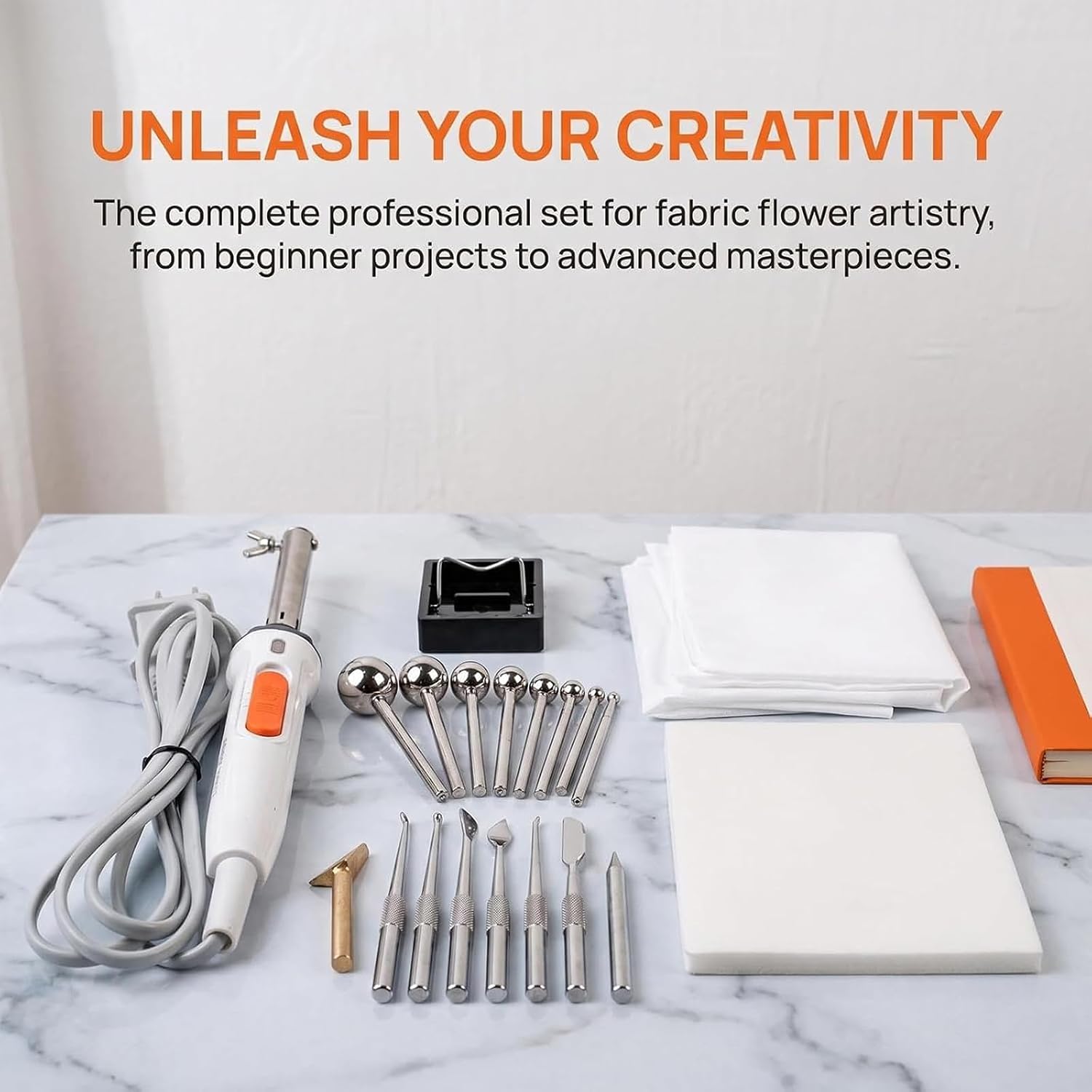 Flower Making Kit, Artificial Flower Ironing Machine, Fabric Flower Maker