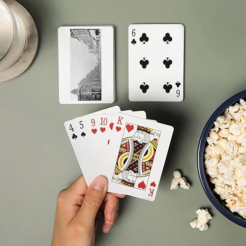 Miniatura 2 de Shenandoah, Iowa, Western View of Sheridan Ave from Elm St (52 cartas de juego, baraja de cartas de tamaño póquer con comodines)