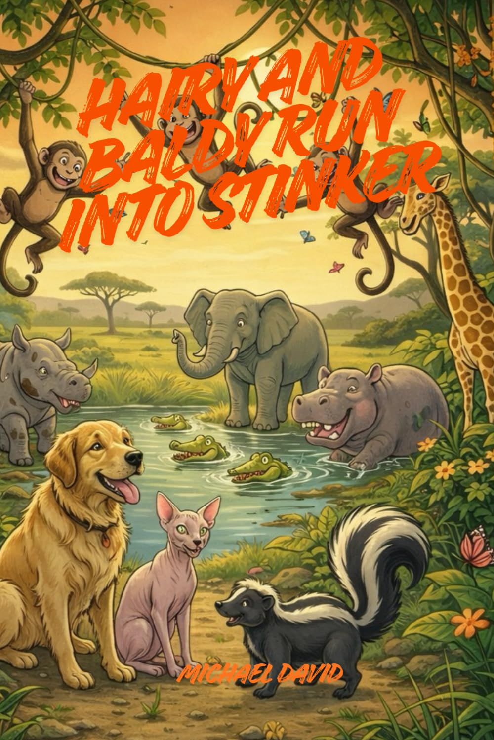 Hairy and Baldy Run Into Stinker (Hairy and Baldy's Jungle Adventures)