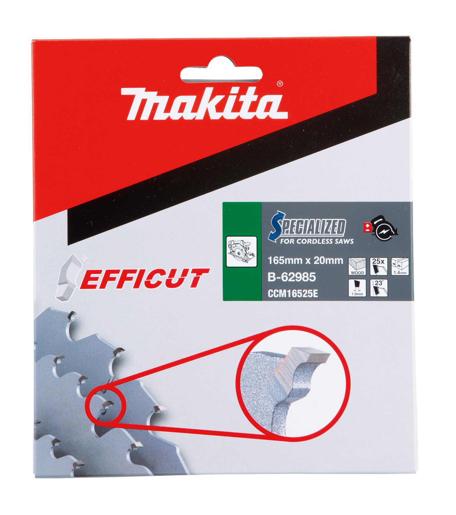 Makita ‎B-62985 TCT Lame de scie - ‎Argenté