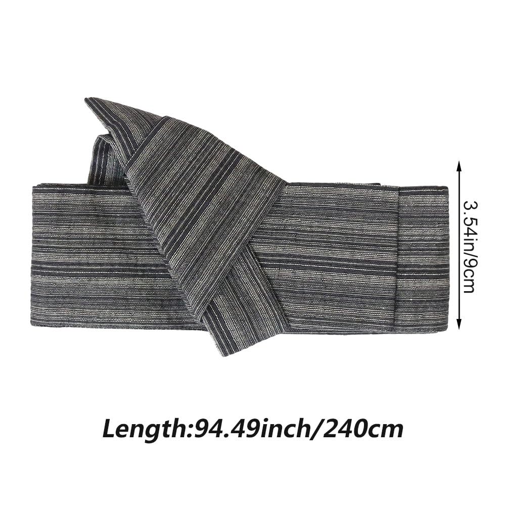 Ceinture De Kimono Japonais Traditionnelle Japonaise Yukata, Ceinture Obi Rigide, Cordon De Serrage pour Kimono Yukata