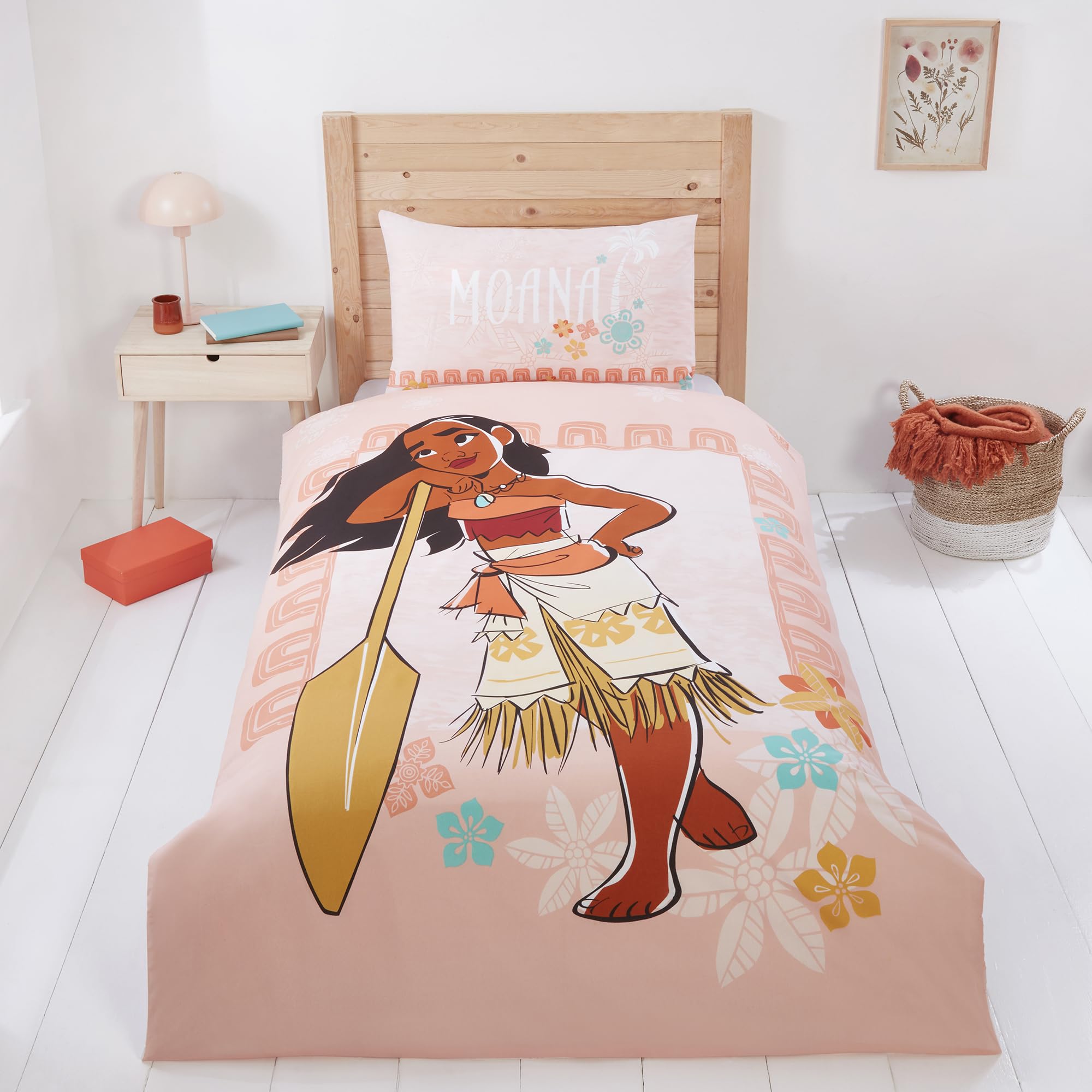 Disney Moana Follow Your Dreams Single Duvet Cover Set