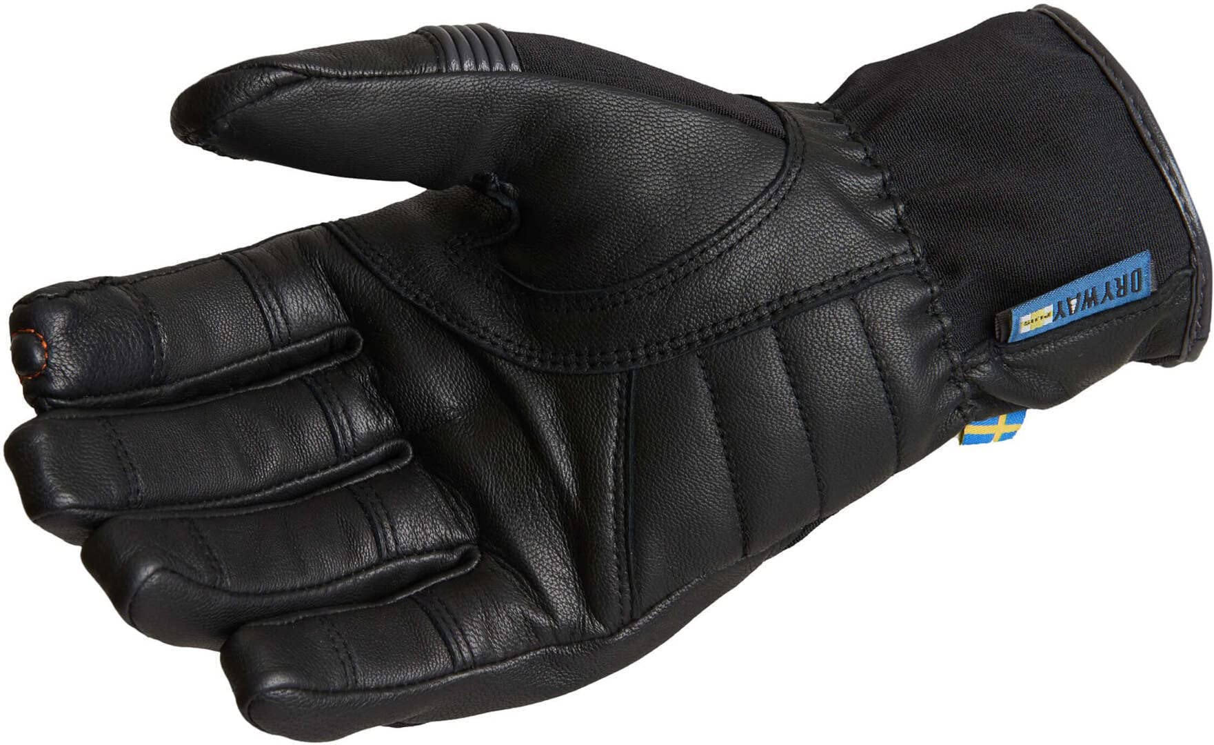 Ljusdal Gants de Moto, Schwarz, 12