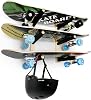 Skateboard Rack Longboard Storage Rack, Ski Snowboard Holder Wall Mount Floating Shelf, Skateboard Organizer