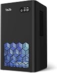 ToLife Dehumidifiers for Home 95 OZ Water Tank, 1000 sq.ft Dehumidifier for Basement Bedroom Bathroom with Auto Shut Off 7 Colors LED Light,Black