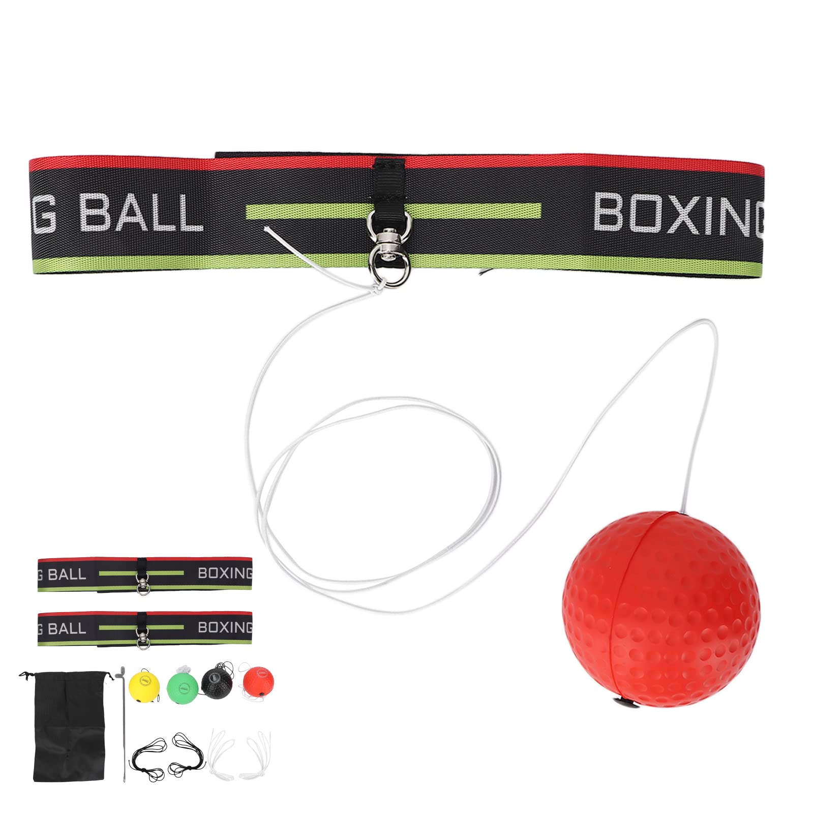 Boxbollen Boxing Ball Kids Boxing Reflex Ball Headband Set - Adjustable ...