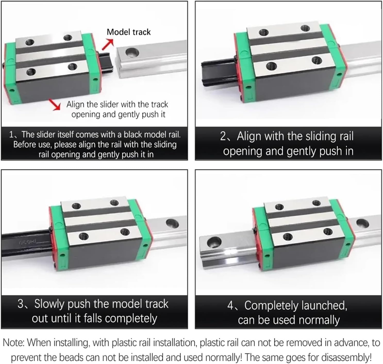 2Pcs 15mm EGR15 200mm 1000mm Low Profile Linear Guide Rail + 4Pcs EGH15CA EGH15SA Slider Carrriages Block(4PC EGH15SA 2Rails,700mm)