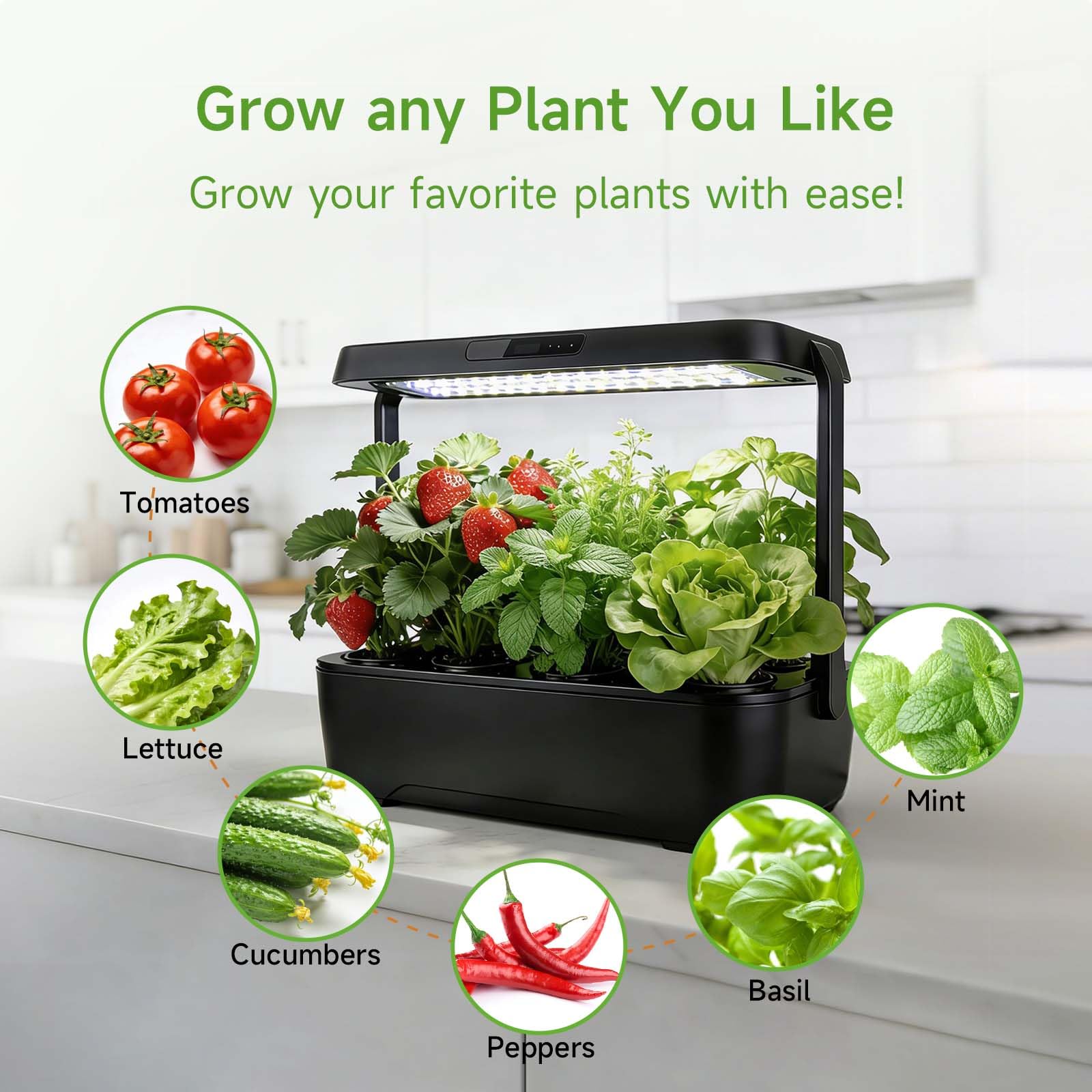 Paquete de 50 esponjas de cultivo, esponja cuadrada de repuesto, esponjas de inicio de plántulas para sistema hidropónico de jardín interior, kits de germinación de enraizamiento