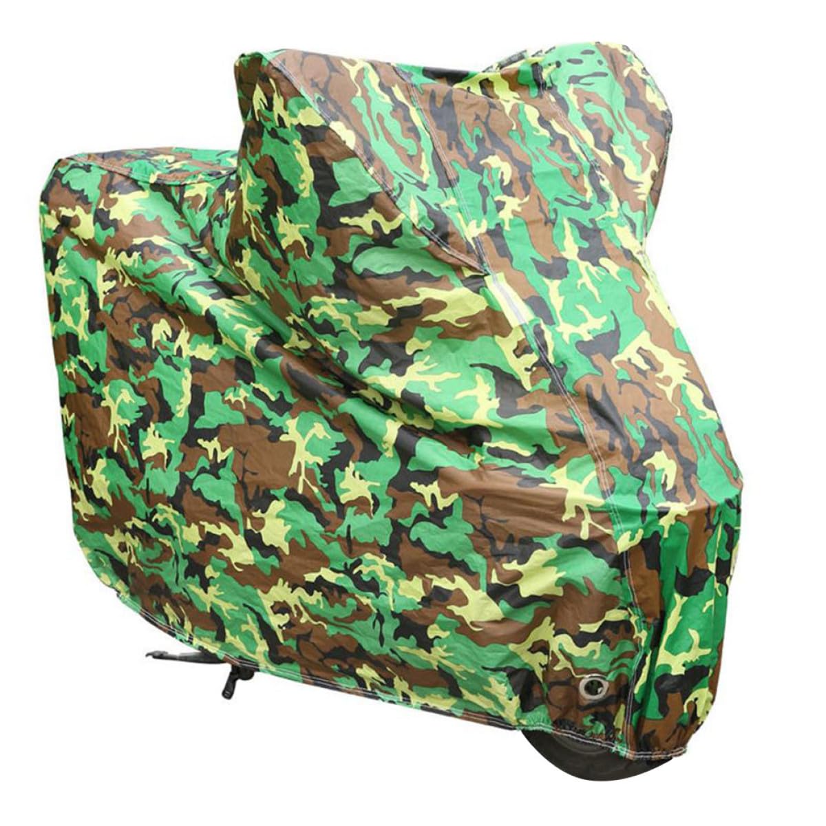 NUOBESTY Copertura per Motociclette e Biciclette Oxford Resistente Protezione Solare e Asciugatura Rapida per Riparo Esterno Xl Camouflage