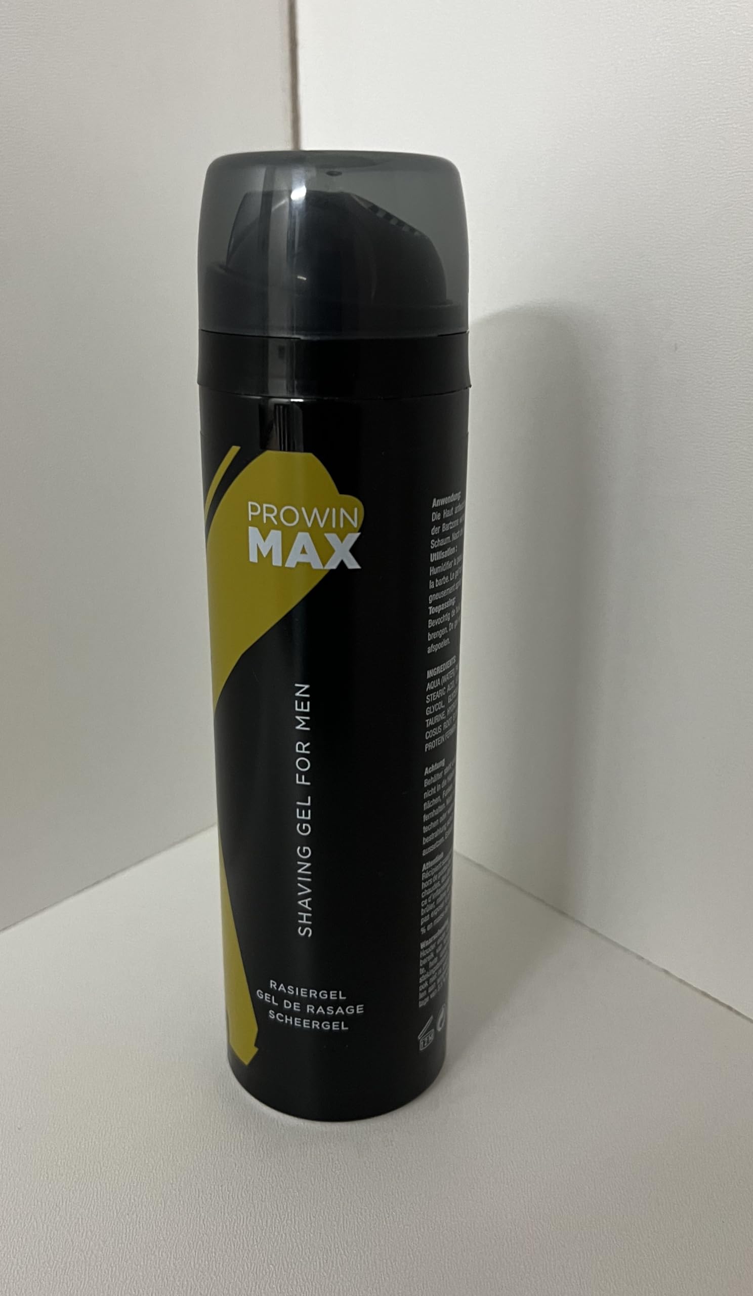 proWIN MAX Shaving Gel for men 200 ml Rasierschaum für Männer -Sonderpreis-