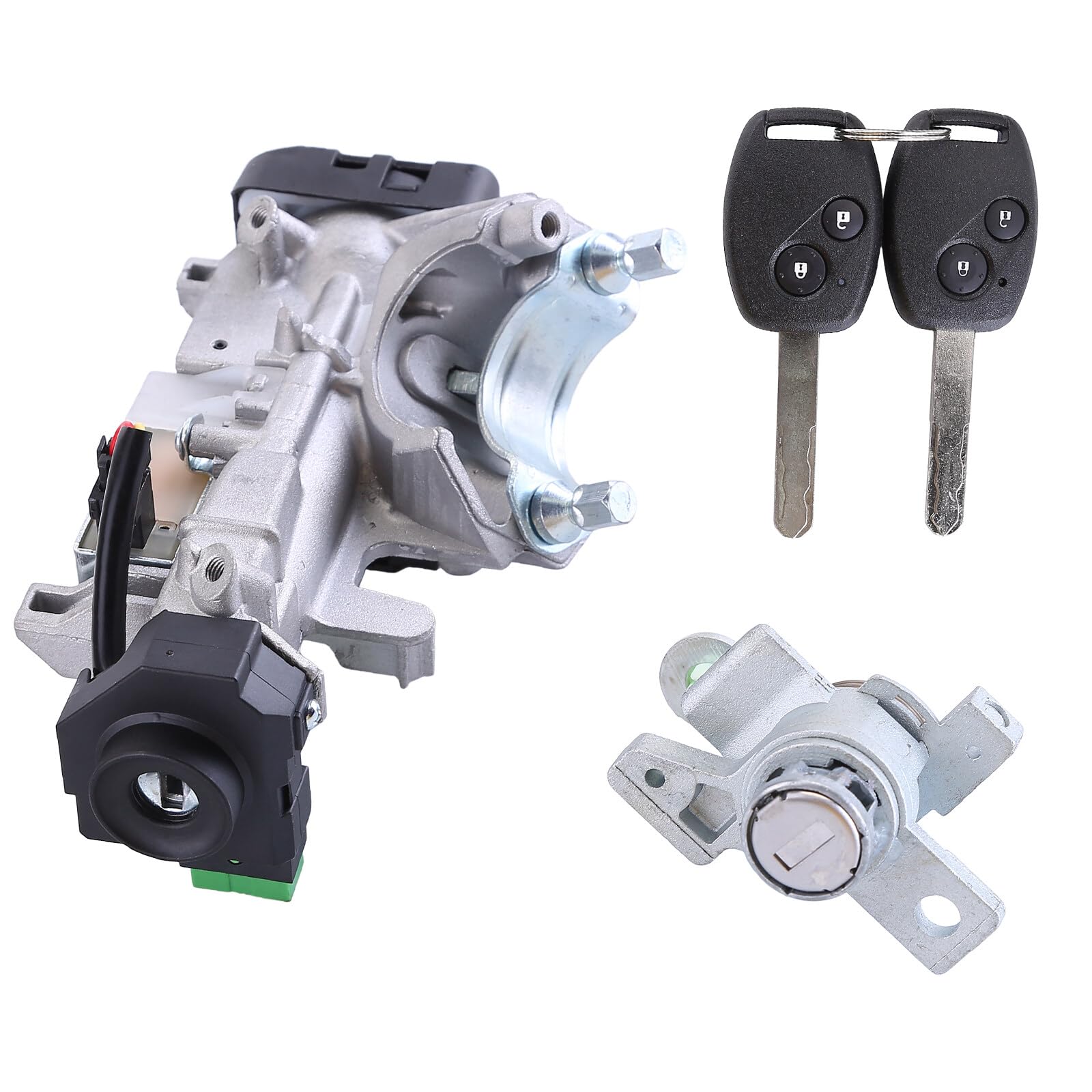 Ignition Switch Lock Cylinder Disassembled Barrel Lock, Repair Kit Tumbler W/O Keys - Foto 7