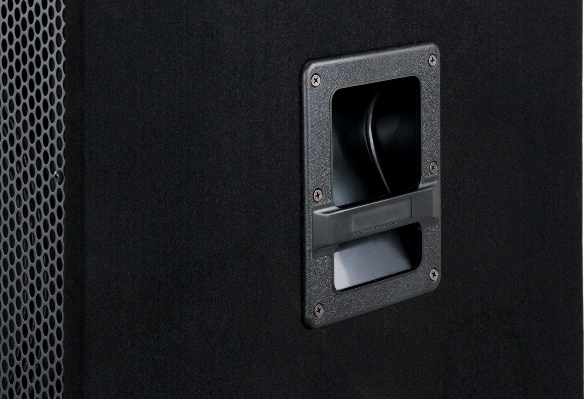 McGrey PAS-118 18" passiver Subwoofer (DJ, PA, Bass Box, 450/900/1800 Watt (RMS/Musikleistung/Peak), Bassreflex-Kanäle, 18" Woofer, SPK-Anschlüsse) schwarz