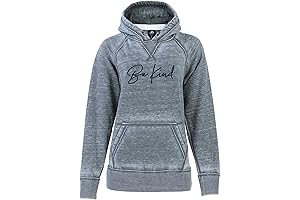 Be Kind Encourage Others Pullover Hoodie Sweatshirt for Men, Light Gray