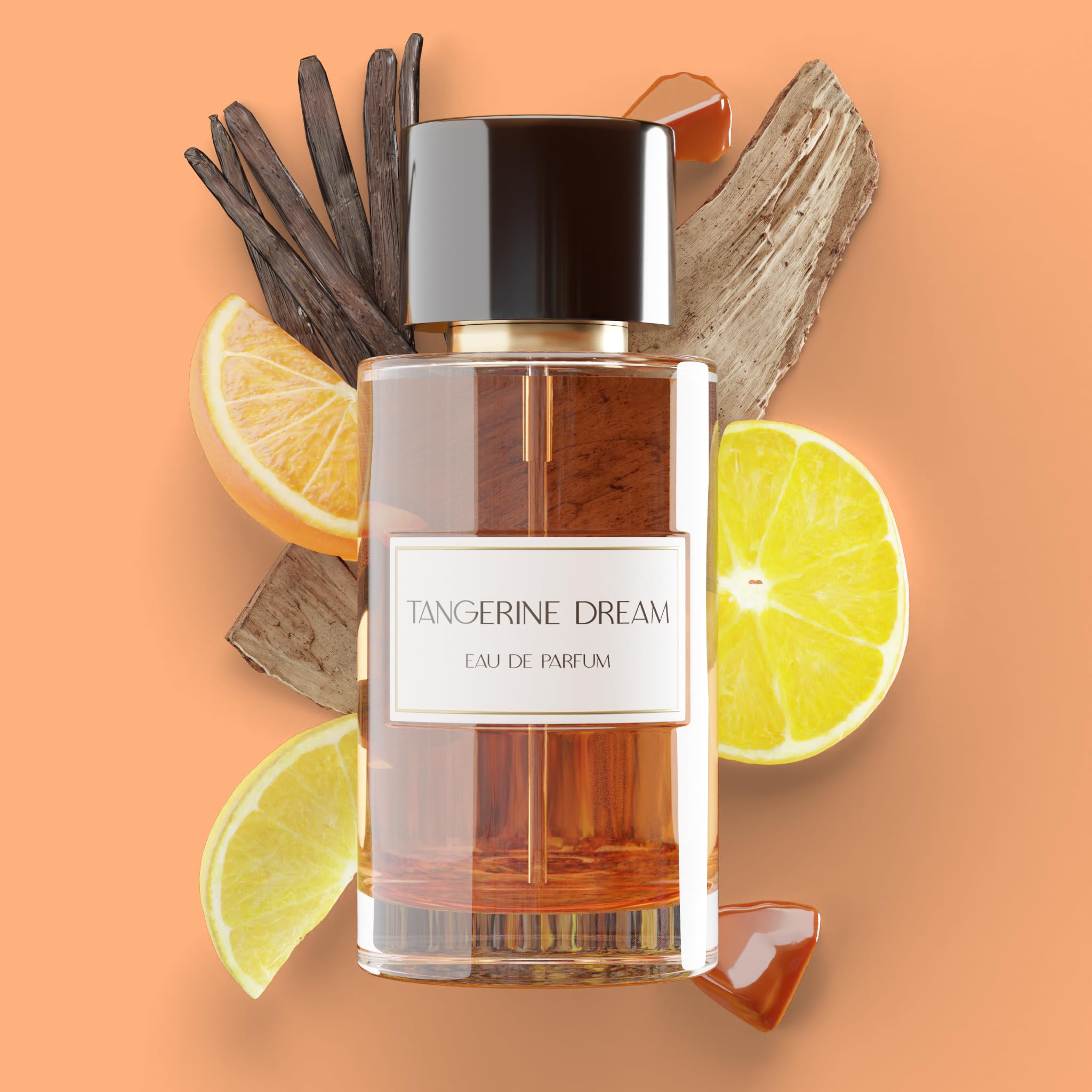 JEANNE ARTHES - Collection Privée - Eau de Parfum Tangerine Dream - Ambré & Fruité- Orange, Ambre - Fabriqué en France à Grasse - Flacon Vaporisateur 100 ml
