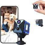 2026 Upgraded Spy Hidden Camera,4K HD Mini Cam for Home with Night Vision,100 Days Long Battery Life, Motion Detection,Remote Viewing,Wireless Camera for Pet/Baby/Nanny Surveillance