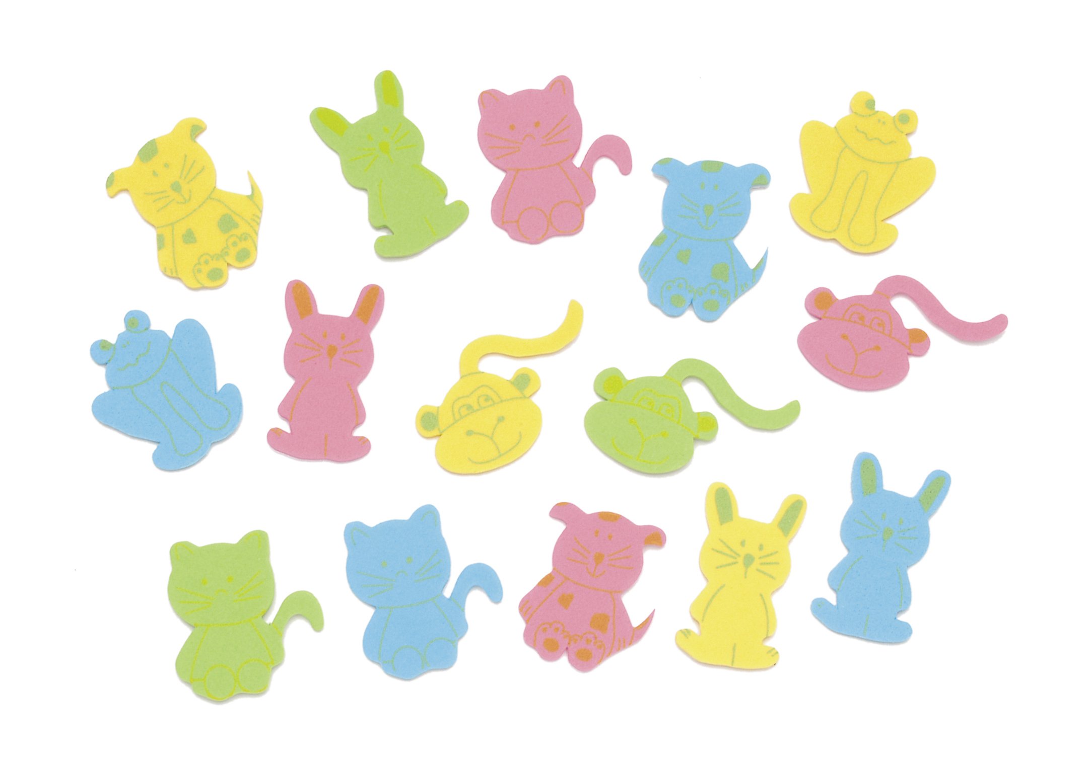 Darice, Stickers Critters Animation 65PC DWO by