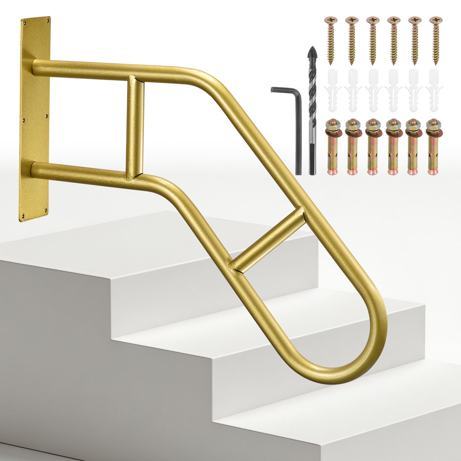 Poignée de sécurité escalier pour éviter les chutes sur marches