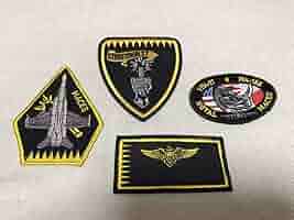 Amazon.co.jp: VFA-27 Royal Maces F/A-18E US Navy ワッペン