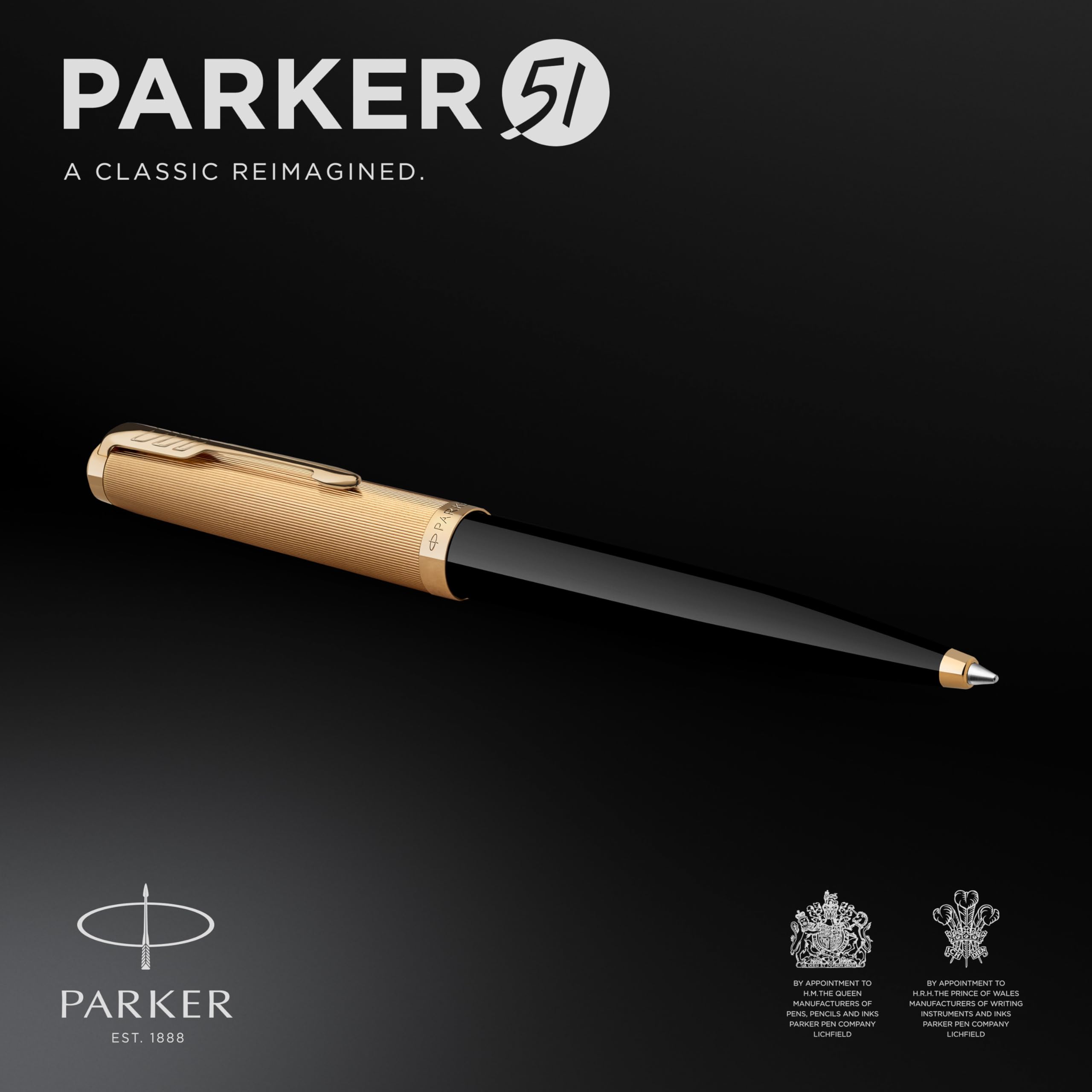 Amazon | PARKER パーカー ボールペン 51 プレミアム ブラックGT 中字