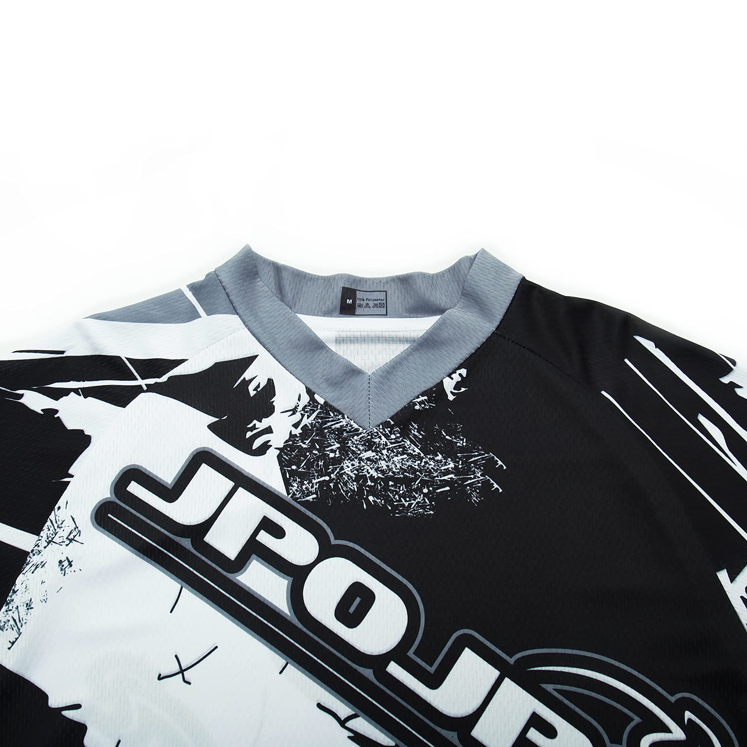 JPOJPO Maglia da uomo MX Motocross Maglie Dirt Bike Downhill Racing Shirt Equitazione Verde