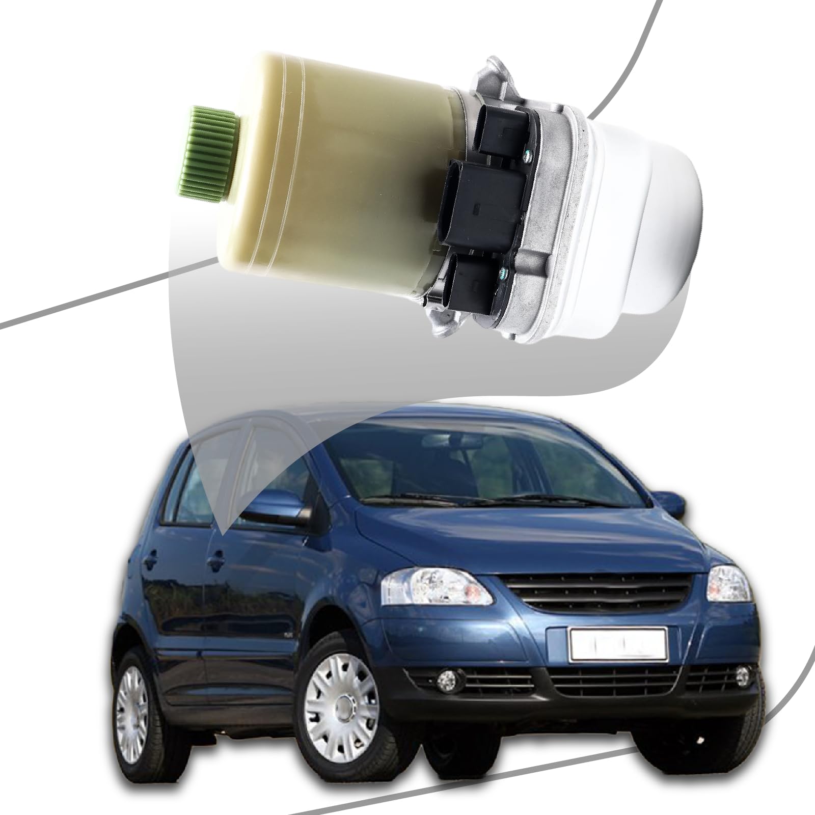 Elektrische Servopumpe Hydraulische für Polo Fox Fabia 2 Roomster Ibiza 6R0423156 6R0423156A 6R0423156B 6R0423156C Servolenkung Pumpe Lenkungspumpe