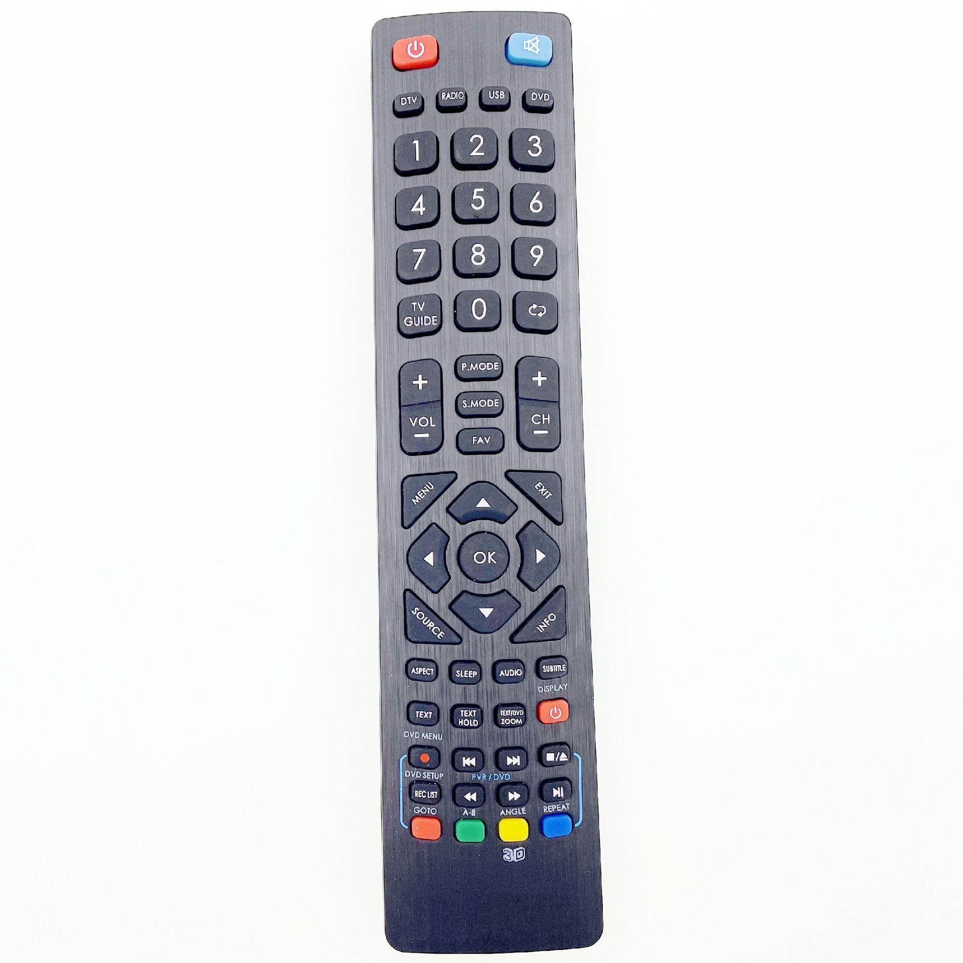 Amazon.com: TV Remote Control for Vision Plus X156-44E X185-44E