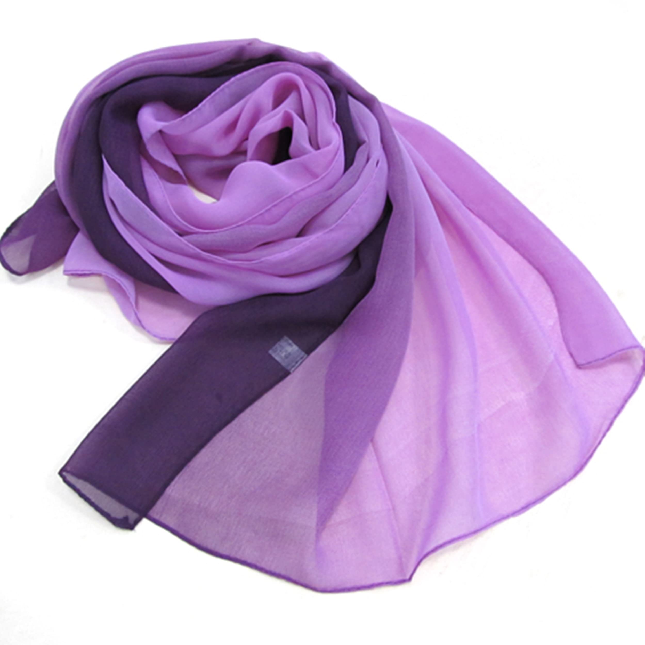 A Liittle Tree Women's Gc(Lilac/Purple) "A Liittle Tree"- Lady Fashion Hijab Stylish Soft Scarf Shawl Neck Wrap Headscarf Stole ()