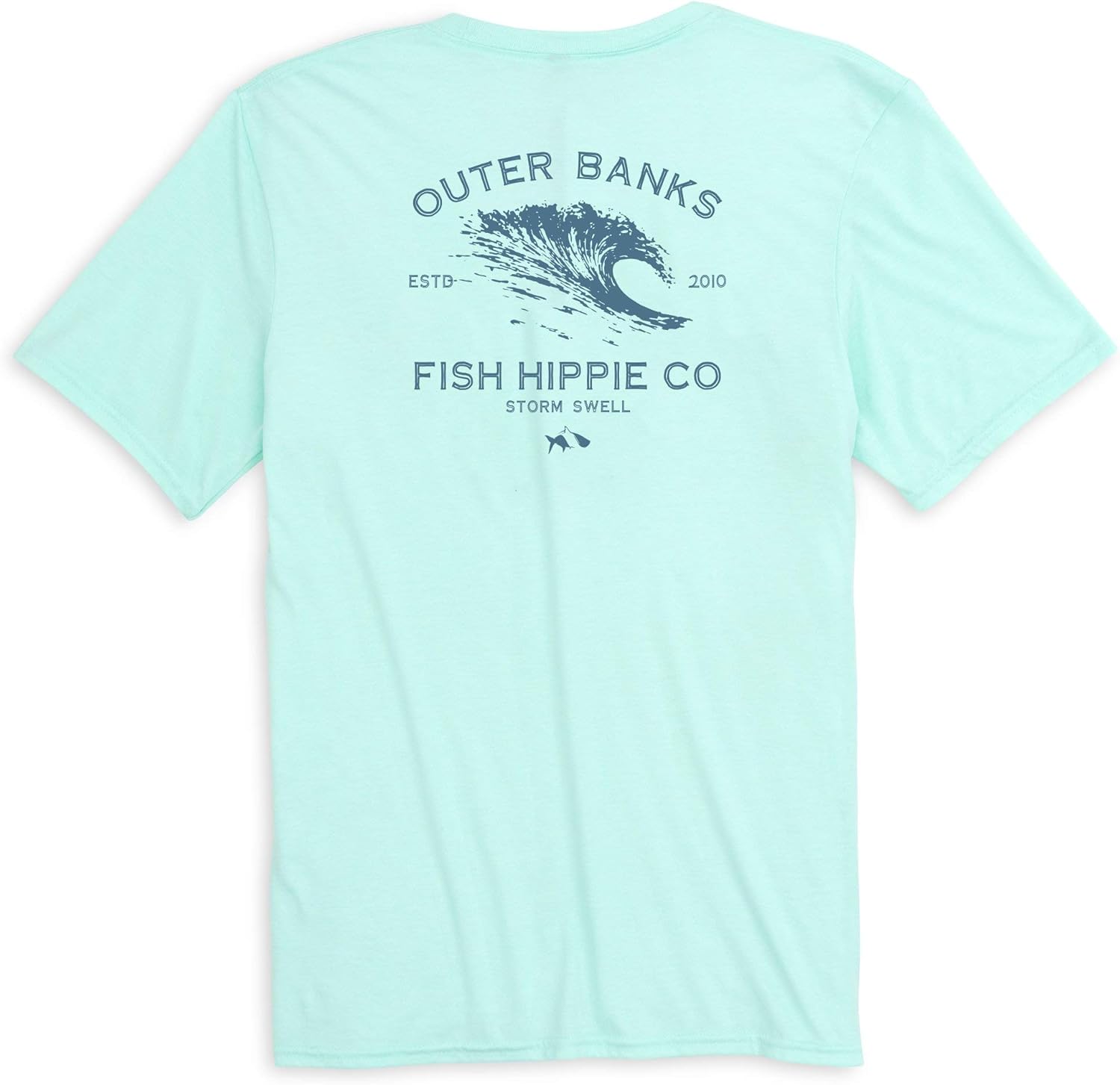 Fish hippie t shirt Clearance