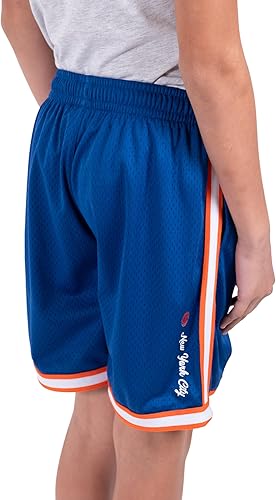 Miniatura 3 de Ultra Game Pantalones cortos de baloncesto oficiales de la NBA para niños, con malla de aire suave, ajuste clásico
