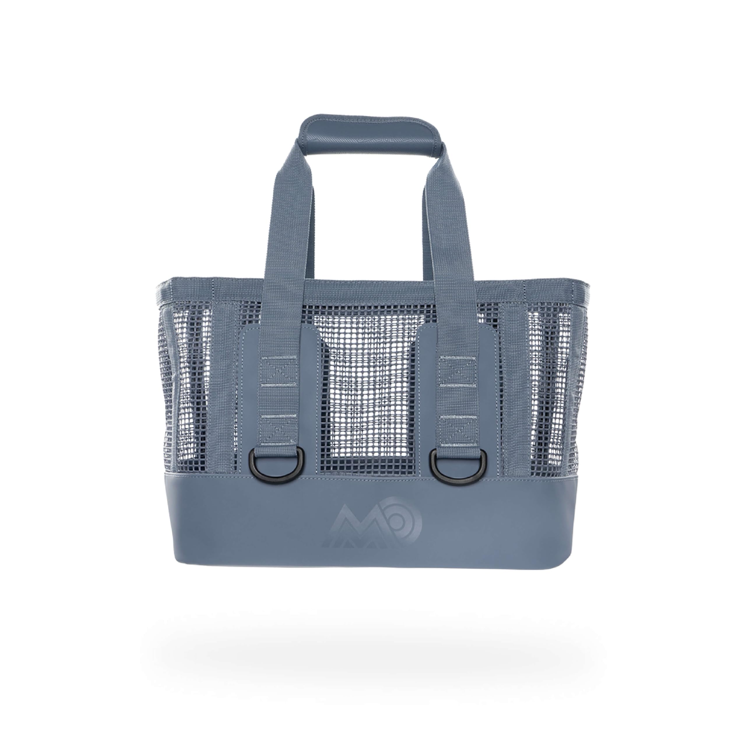MISSION Boat Gear CASSI Heavy-Duty Outdoor Tote and Waterproof Marine-Grade Mesh Boat Bags (23 Liter, Steel Blue)
