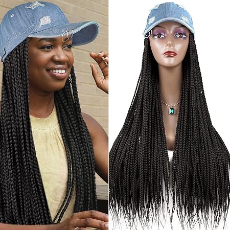 Jean Cap Hat Braids Wig 