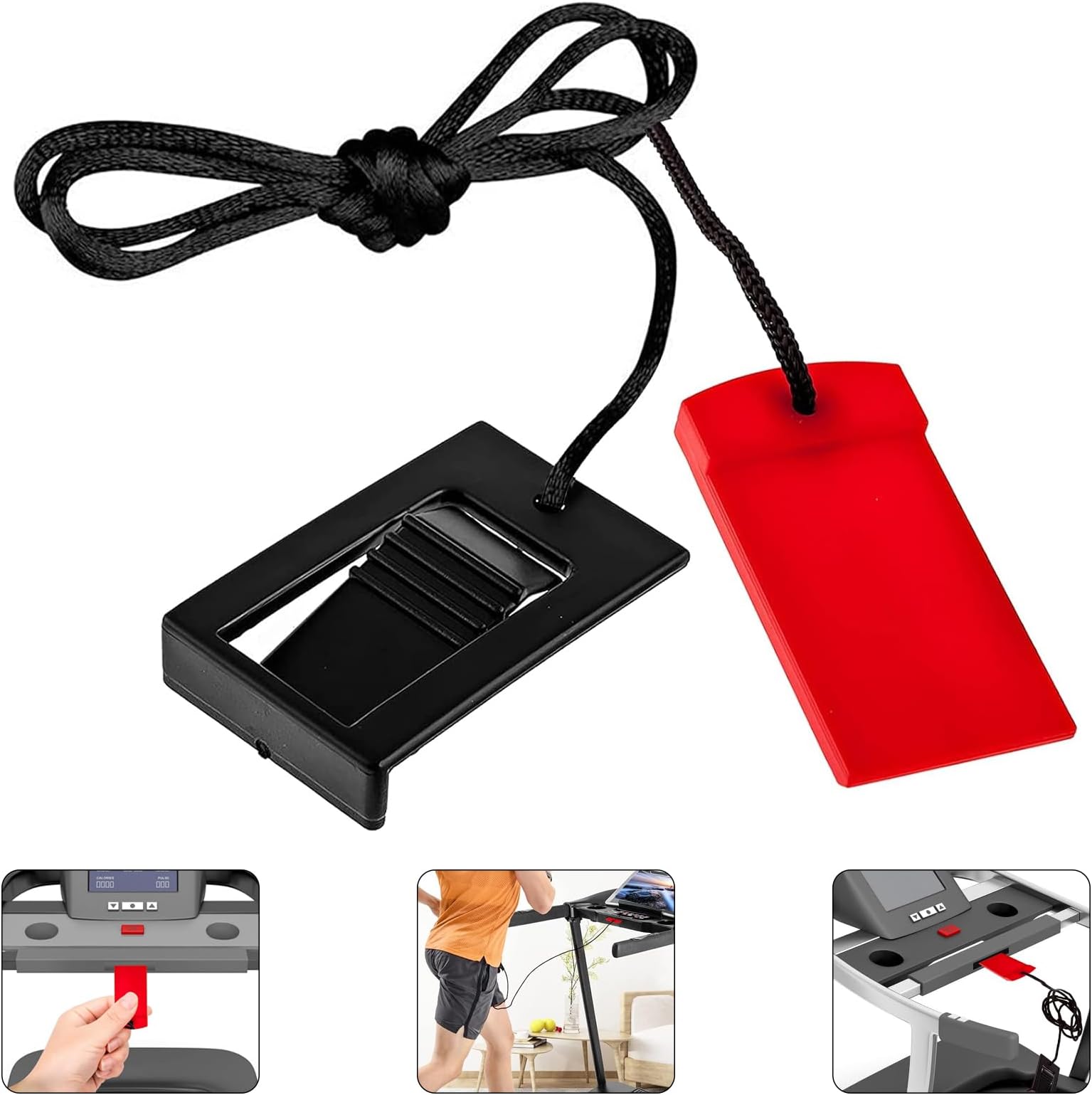 Treadmill Safety Key for Most NordicTrack Proform Image Weslo Reebok Epic Gold's Gym Freemotion and Healthrider Treadmills