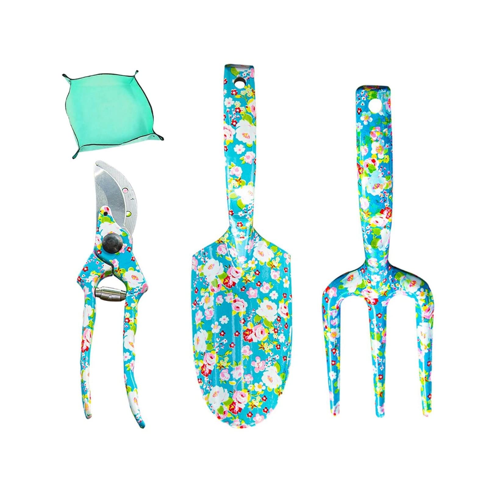 Juego de herramientas de jardín Juego de herramientas de jardín para trabajo pesado Suministros de jardinería lindos Regalos Juego de herramientas para rascar de jardín de 3 piezas para macetas Cava
