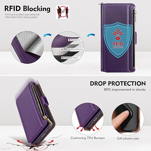 Miniatura 10 de Antsturdy Motorola Moto G Stylus 5G 2022 Funda tipo cartera con tarjetero para mujeres y hombres, funda para teléfono Moto Stylus 5G 2022 con