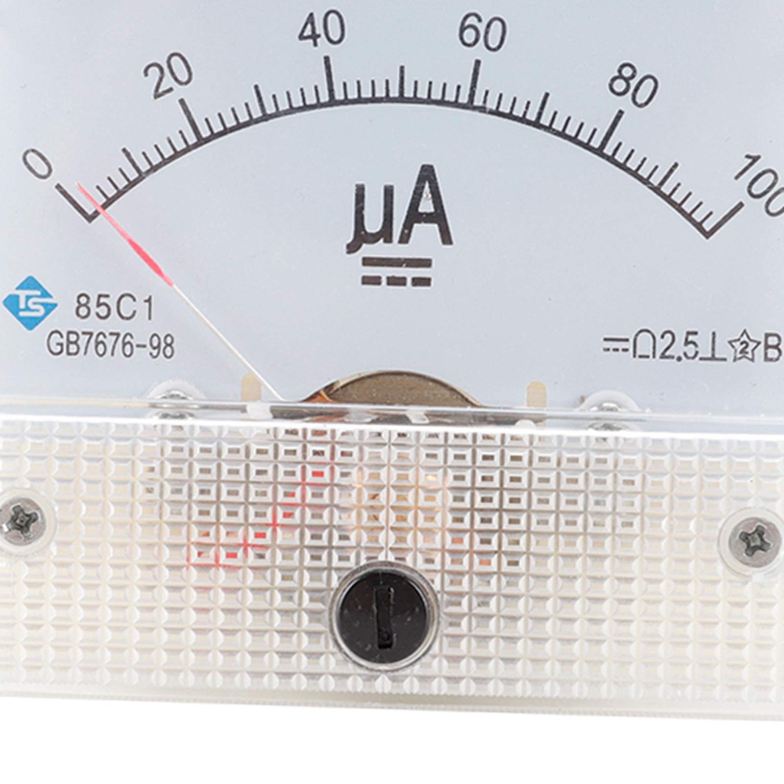 AMP Microamp Amperometro Corrente Meter Gauge DC 0-100uA