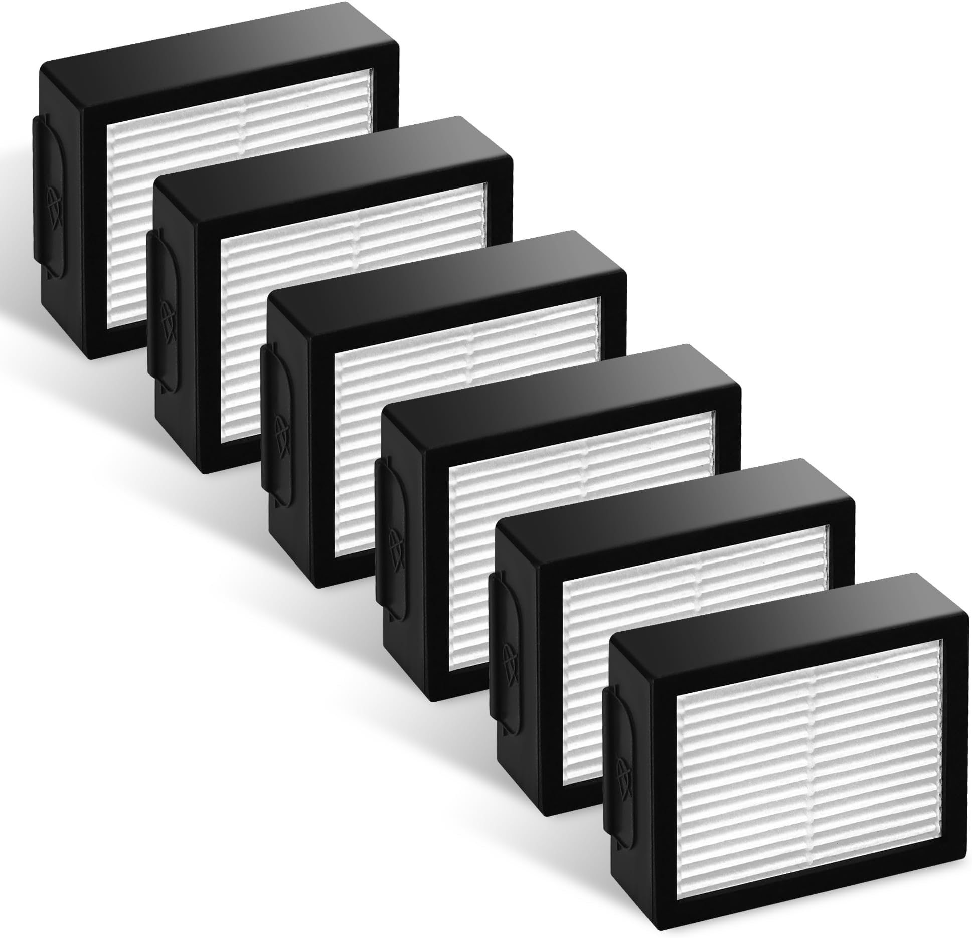 (6 Pack) Replacement HEPA Filter Compatible with iRobot