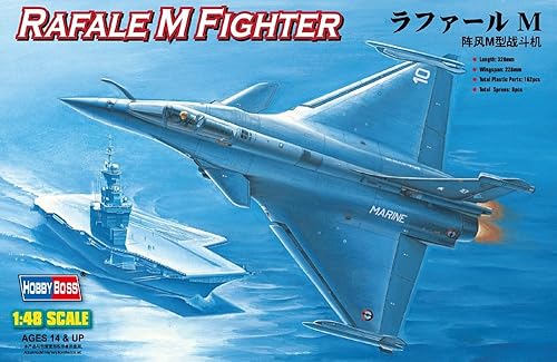 Hobby Boss Rafale M Jet Fighter - Kit de construcción de modelo de avión