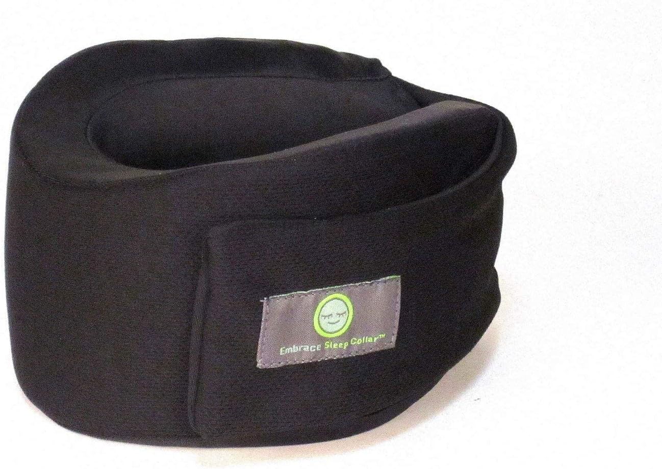 Travel Pillow Black with Full Support