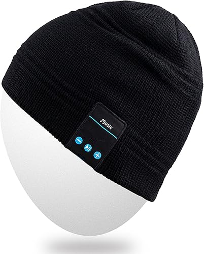 Rotibox - Gorro inalámbrico con Bluetooth para deportes al aire libre regalo de Navidad