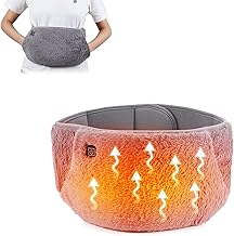 HASAIKA® Lumbar Thermal Belt, Electric Lumbar Pad, Thermal Belt with Hand Pockets, Three Level Temperature Control for Back, Abs, Waist Pain