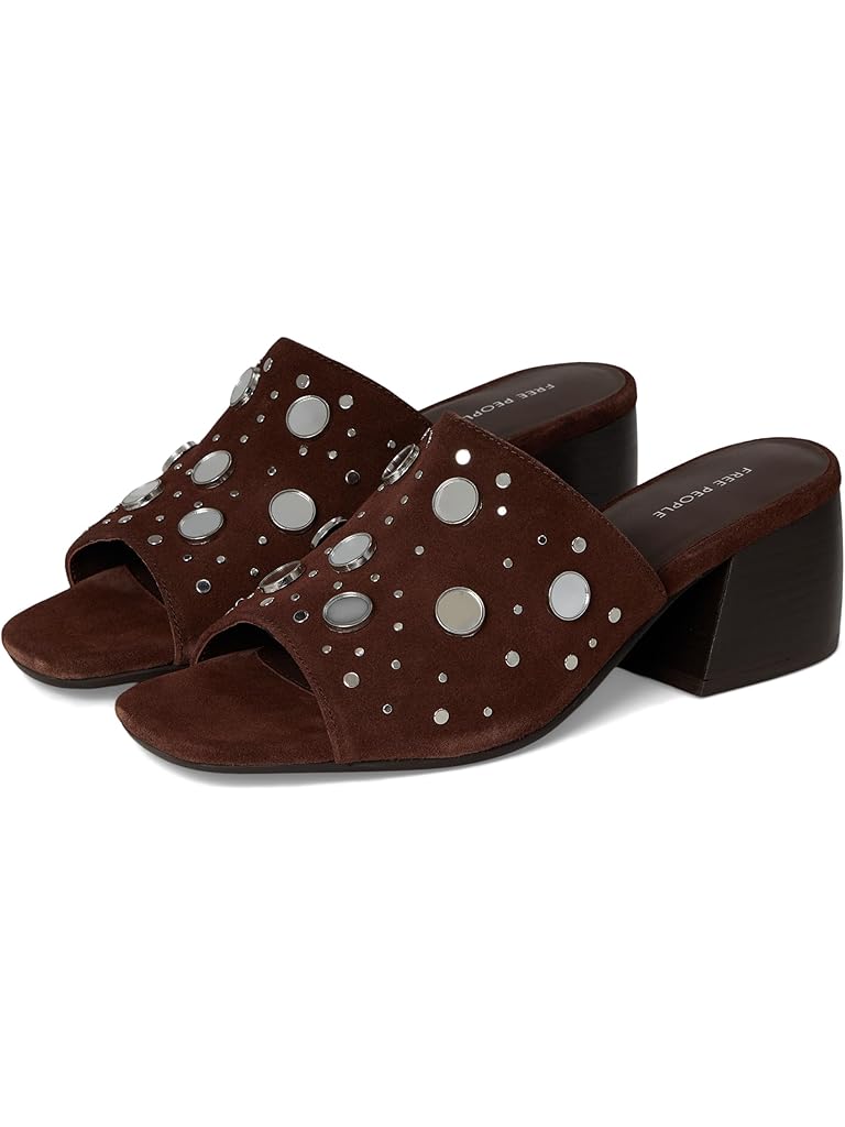 Brown Free People Mirage Mules