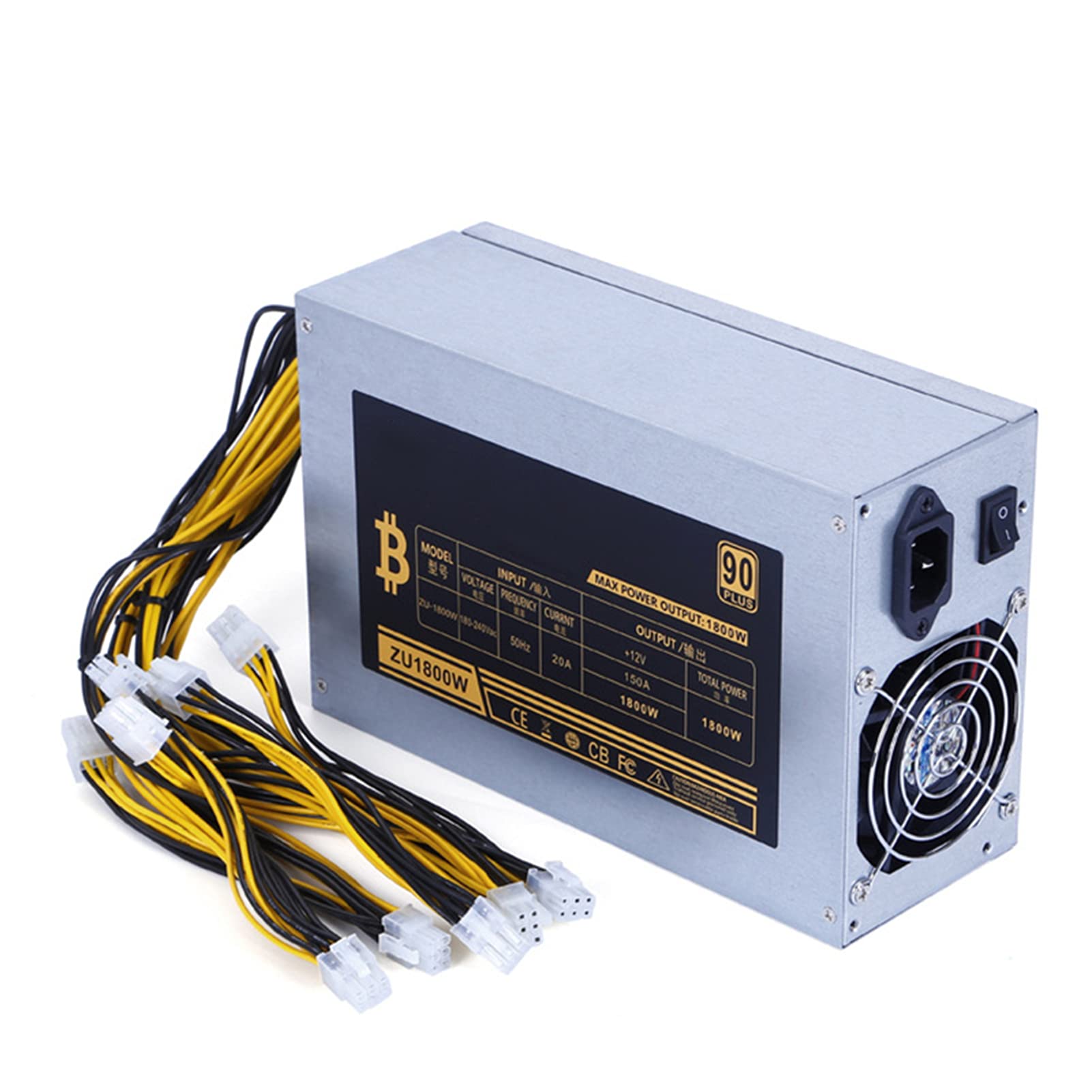 1800 Watt Bitcoin Mining Machine 12 V Power Supply Btc | Desertcart  Seychelles