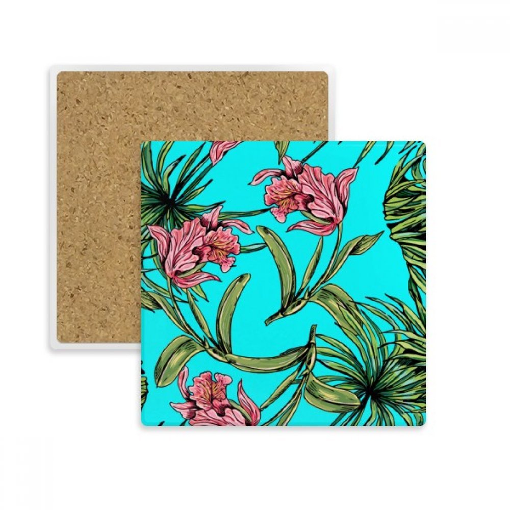 Cadeau absorbant boissons coaster carré en pierre pour décoration
