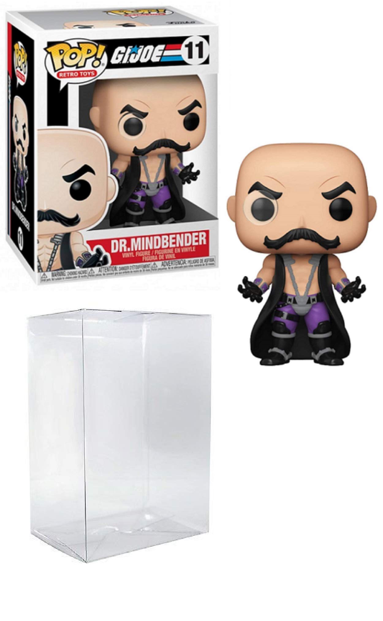 Amazon.com: G I Joe Dr Mindbender Pop #11 Retro Toys Vinyl Figure