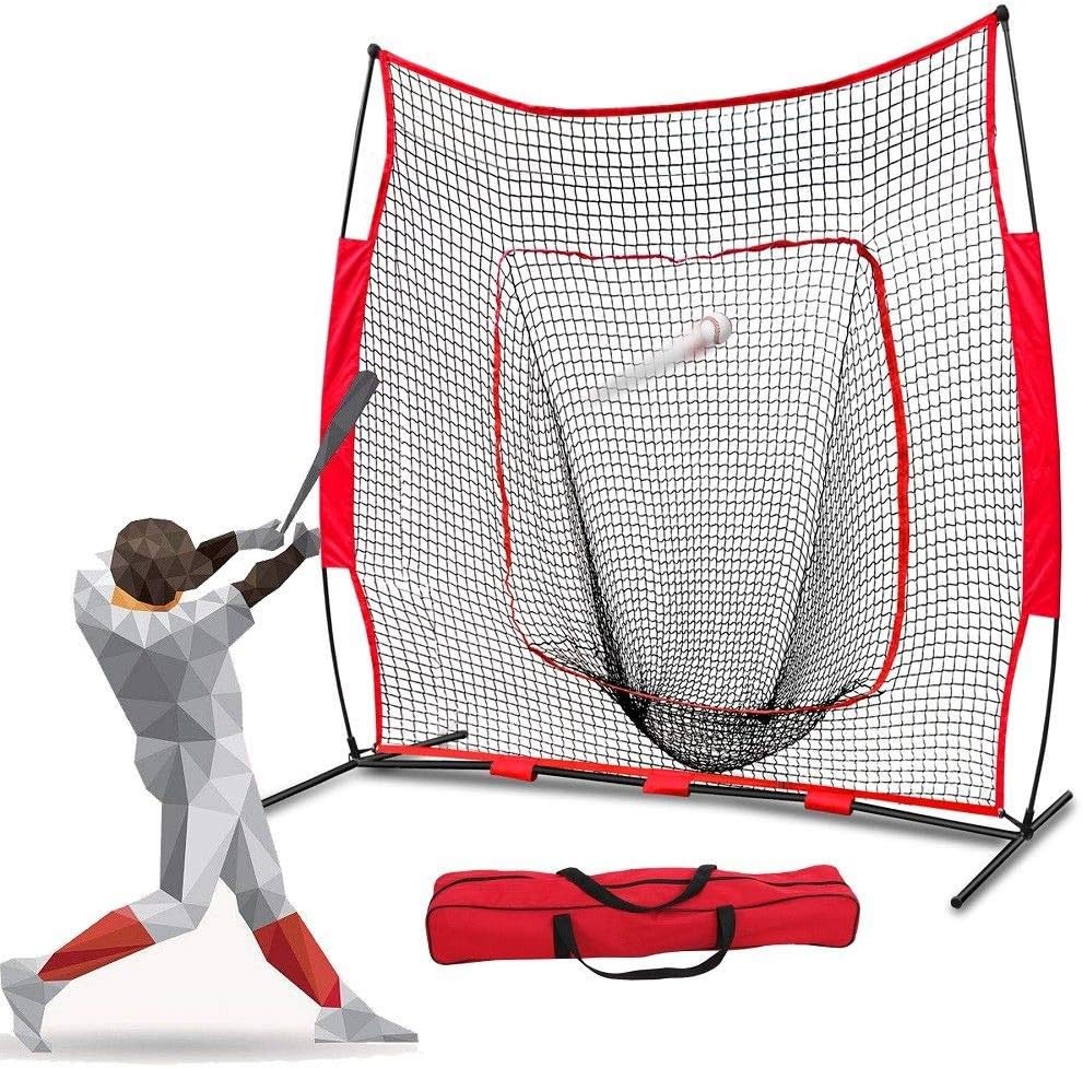 ASC Baseball Softball Tball Training Net | 7x7 Foot for Batting or Pitching