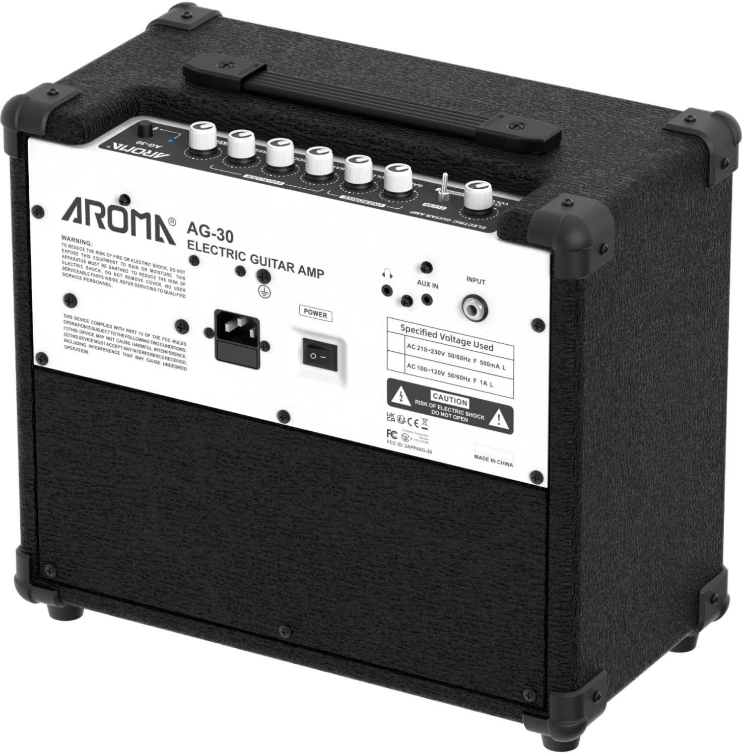 Aroma AG30 - Amplificatore per chitarra elettrica, 30 W