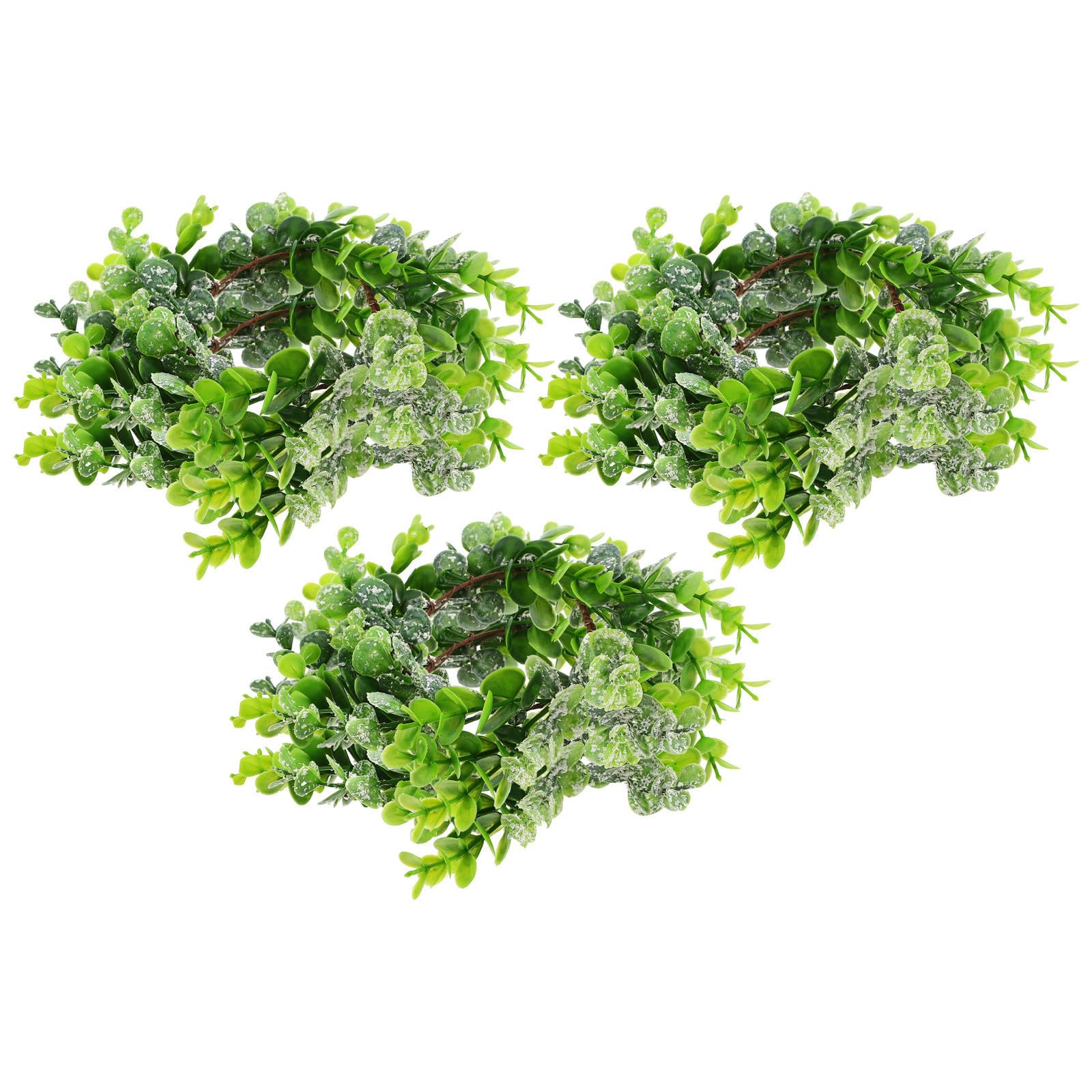 Couronne de eucalyptus artificiel SOLUSTRE pour chandelier et table